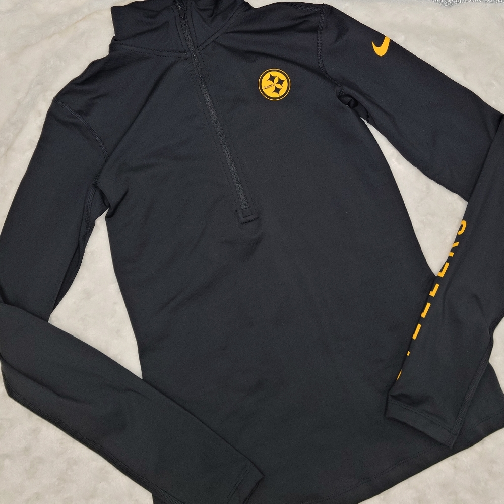 Pittsburgh Steelers Nike women's 1/4 zip size S